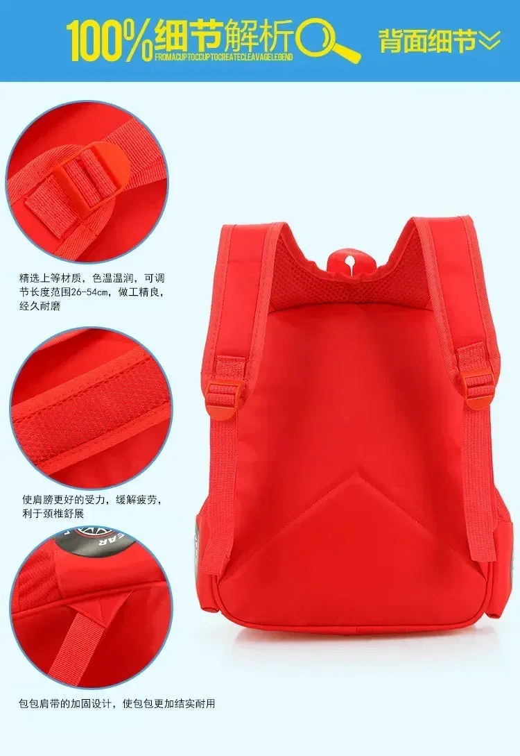 3D Cartoon Kinder Travel Bag  Waterproof & Fun