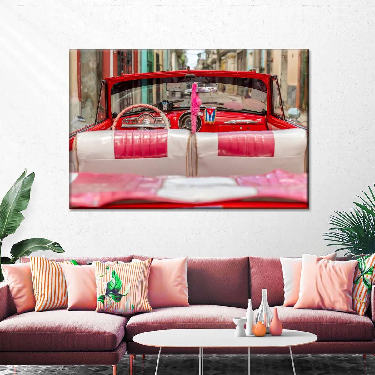 50’s Car Havana Wall Art