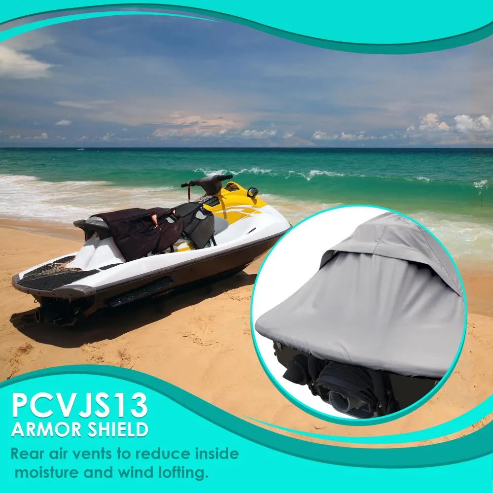 Armor Shield Jetski Storage Cover - Universal Trailer/Storage Cover For Jetski (127’’ - 138’’ -Inches)
