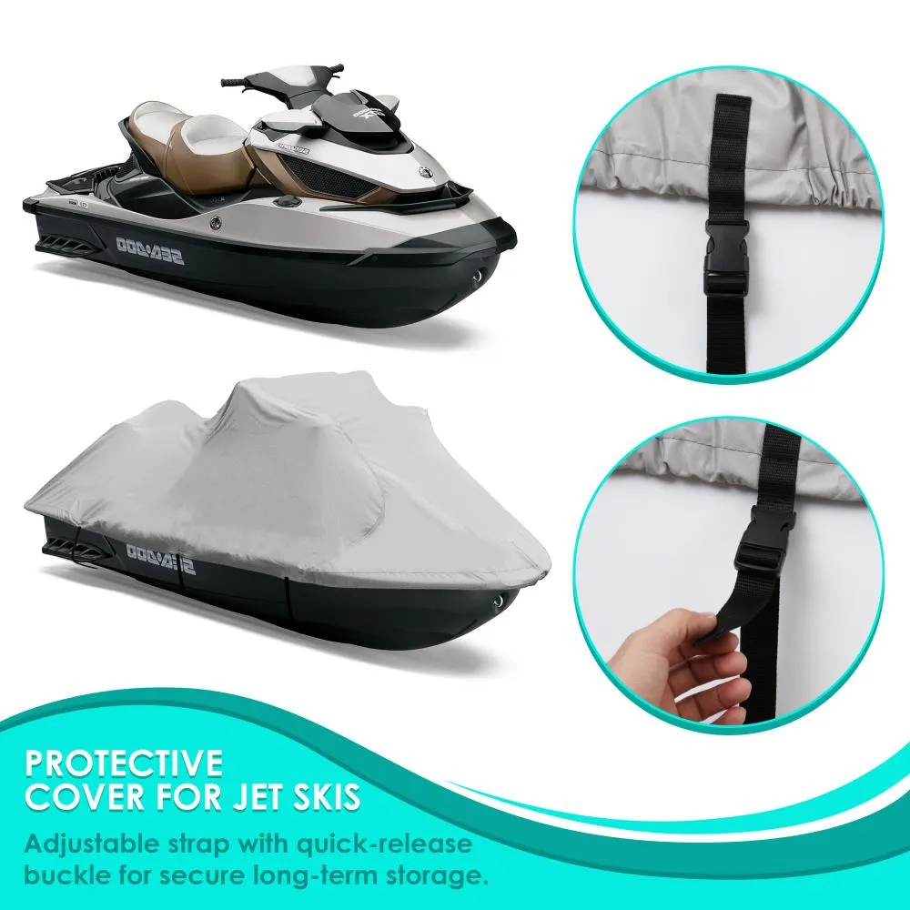 Armor Shield Jetski Storage Cover - Universal Trailer/Storage Cover For Jetski (127’’ - 138’’ -Inches)