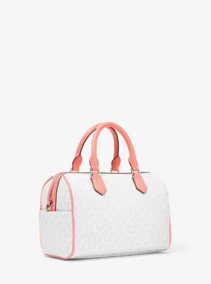 Bedford Small Logo Stripe Satchel