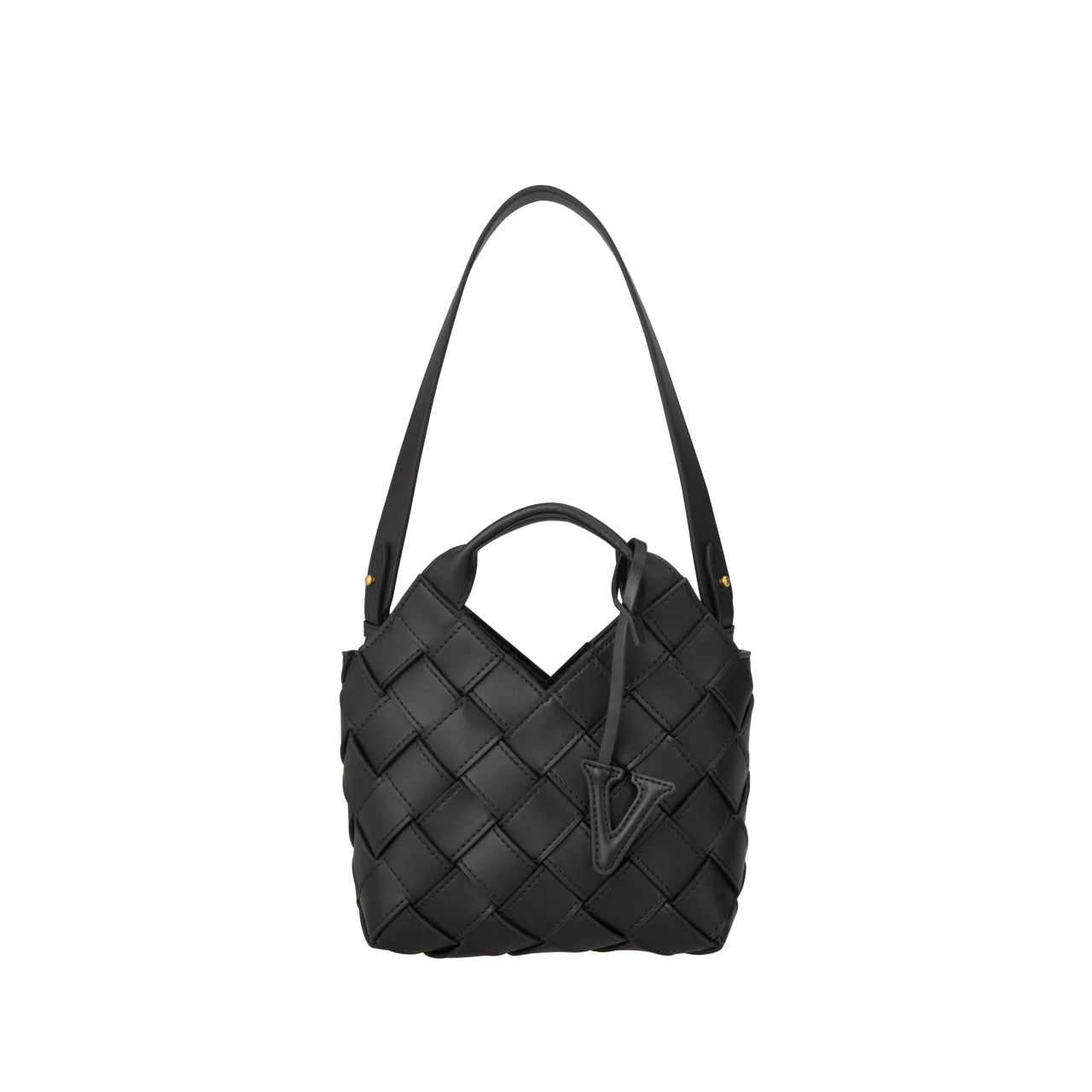 Black Basket Bag