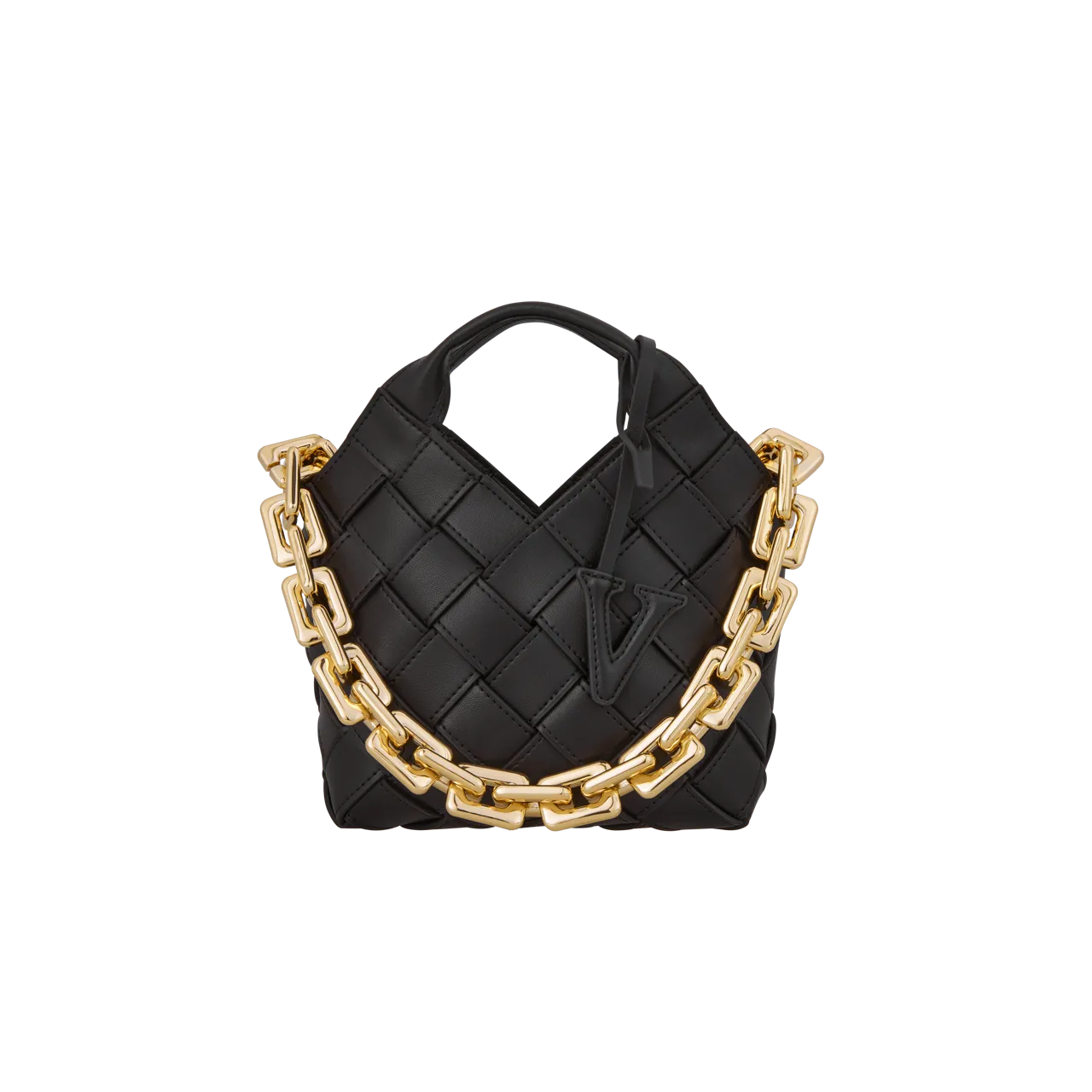 Black Basket Bag