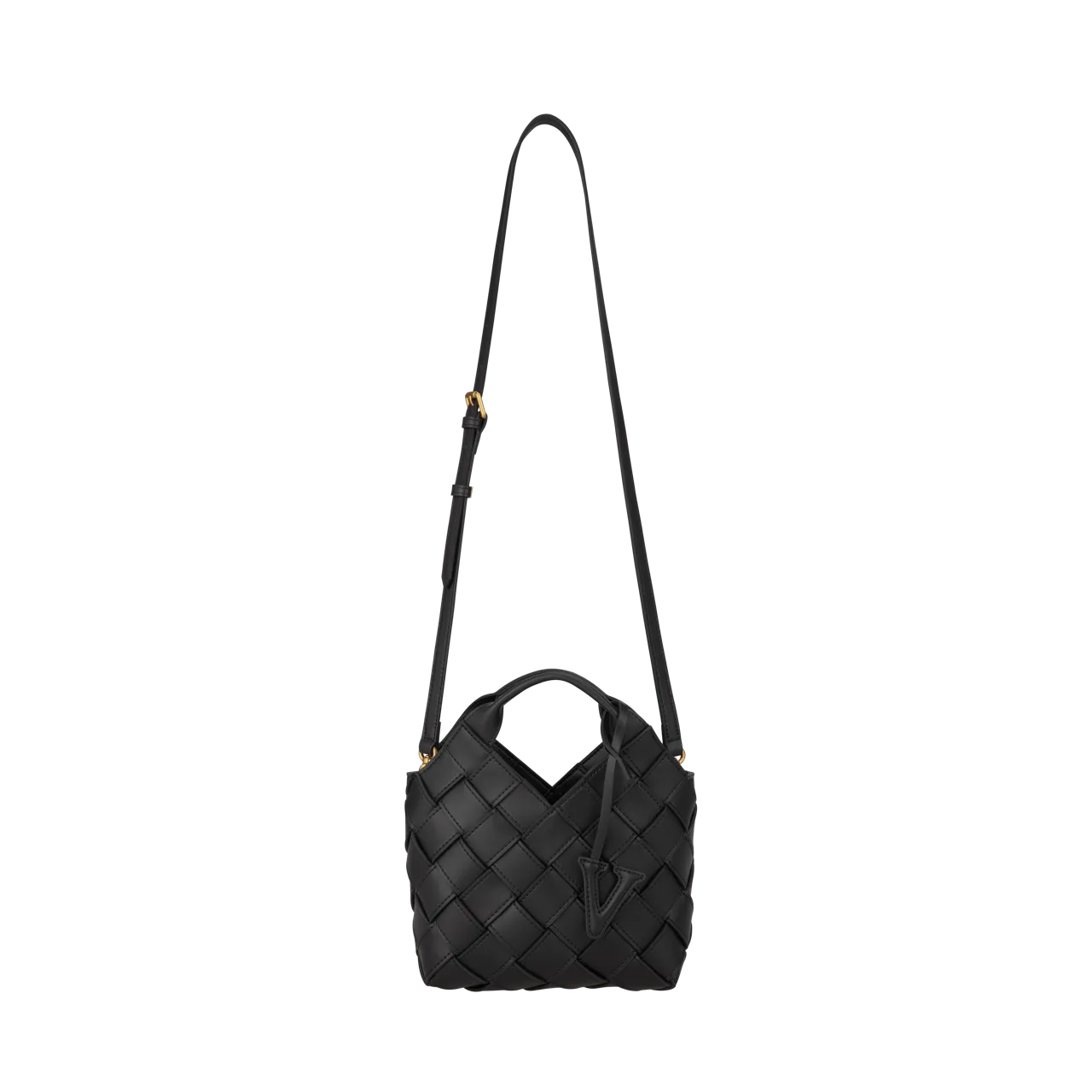 Black Basket Bag