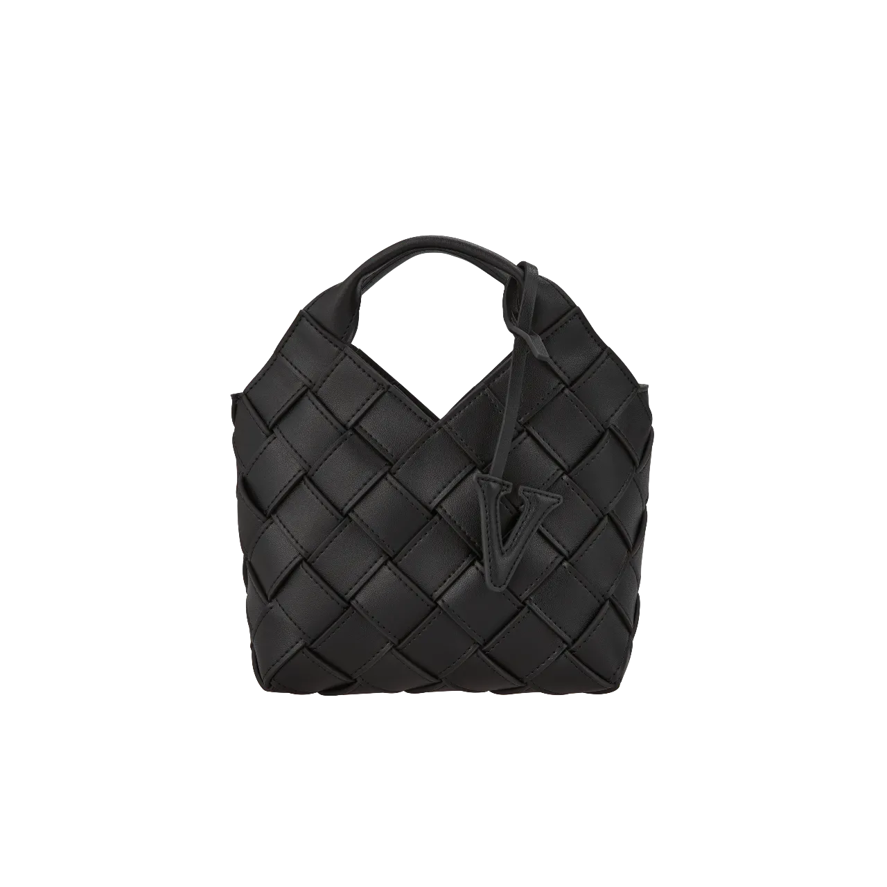 Black Basket Bag