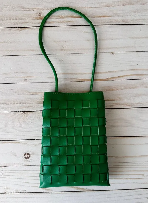 Braided Crossody Handbag