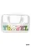 Clear, Chenille Letter Travel Bag