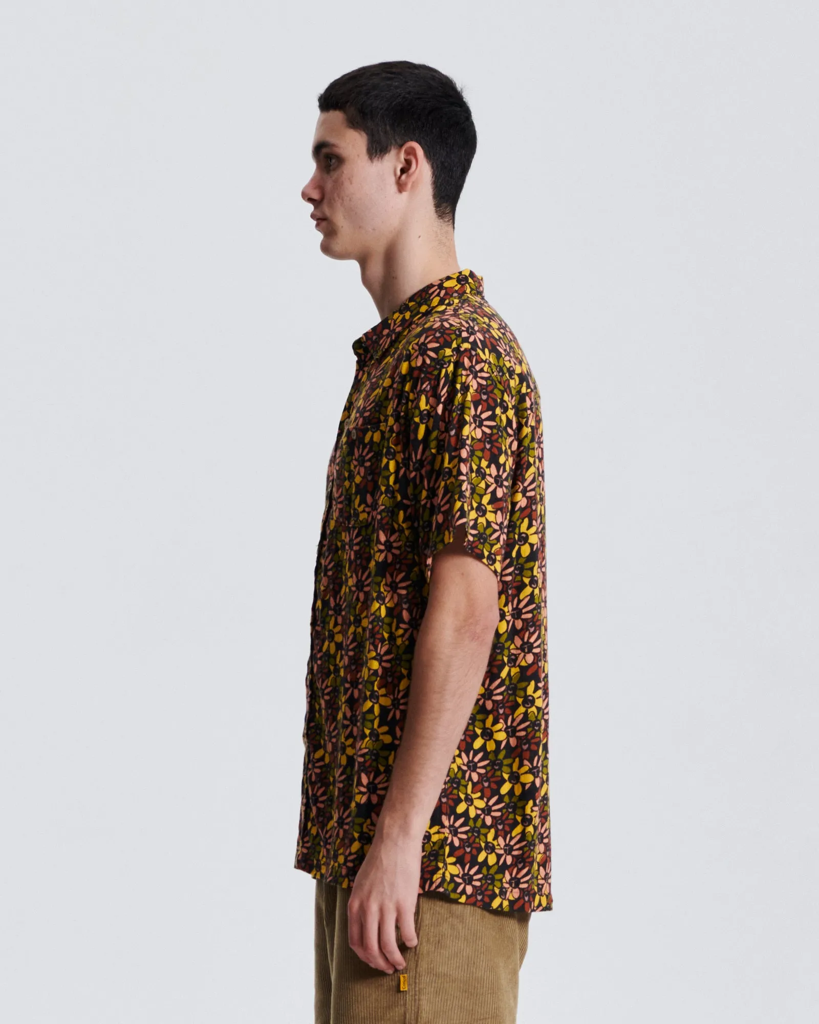 Crazed S/S Shirt - Black