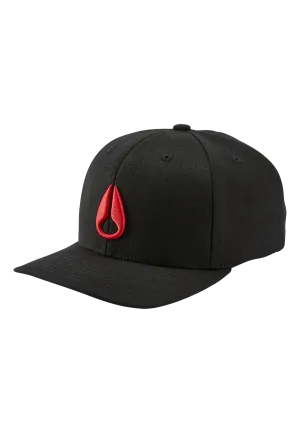 Deep Down Snapback - Black / Red