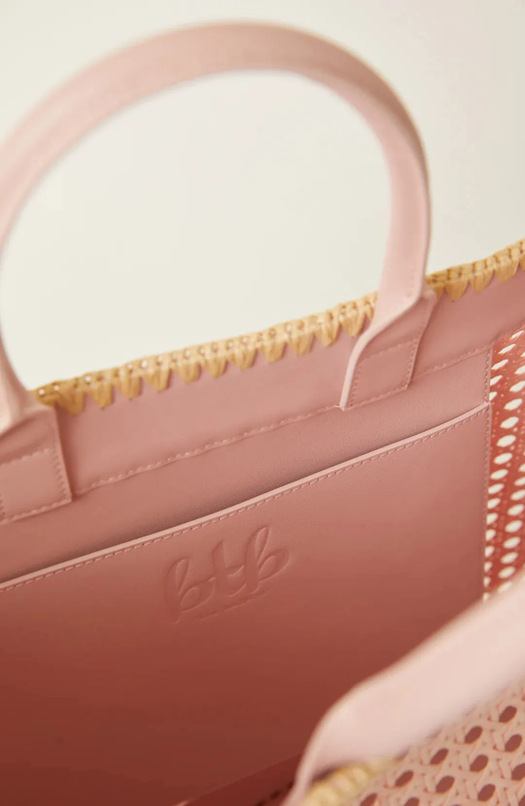 Ellie Large Tote - Petal Natural