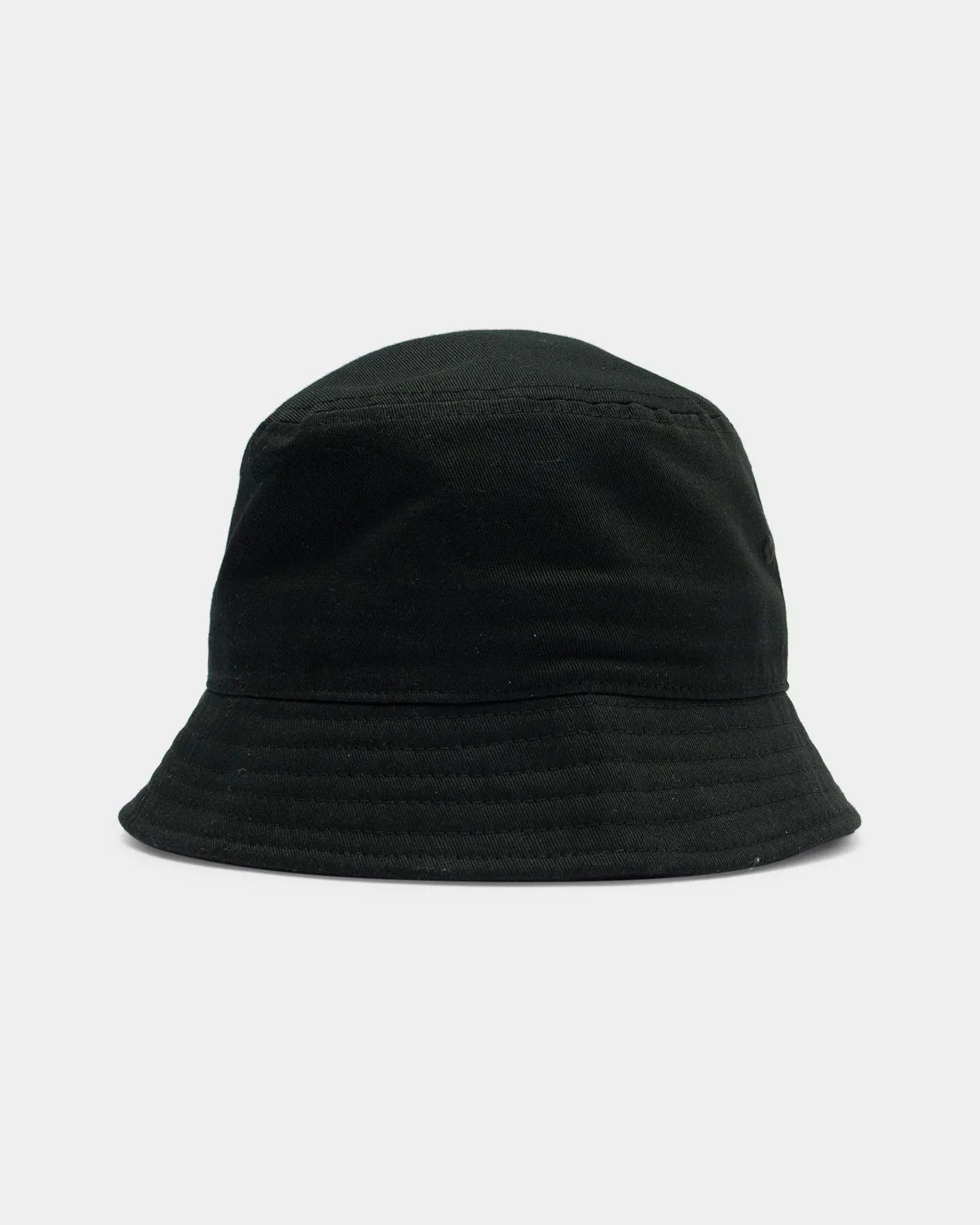 EN ES Plain Bucket Hat Black Black