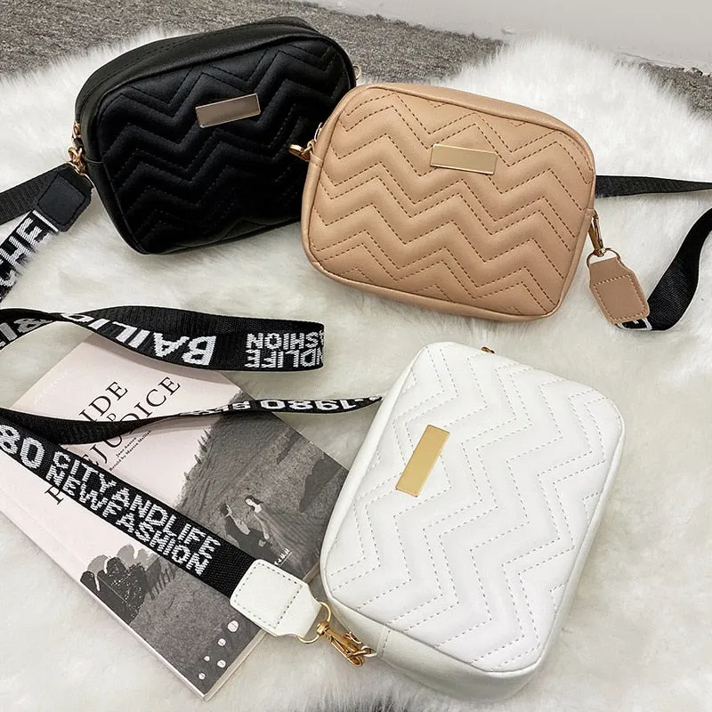 Fashion Solid Color Crossbody Bags