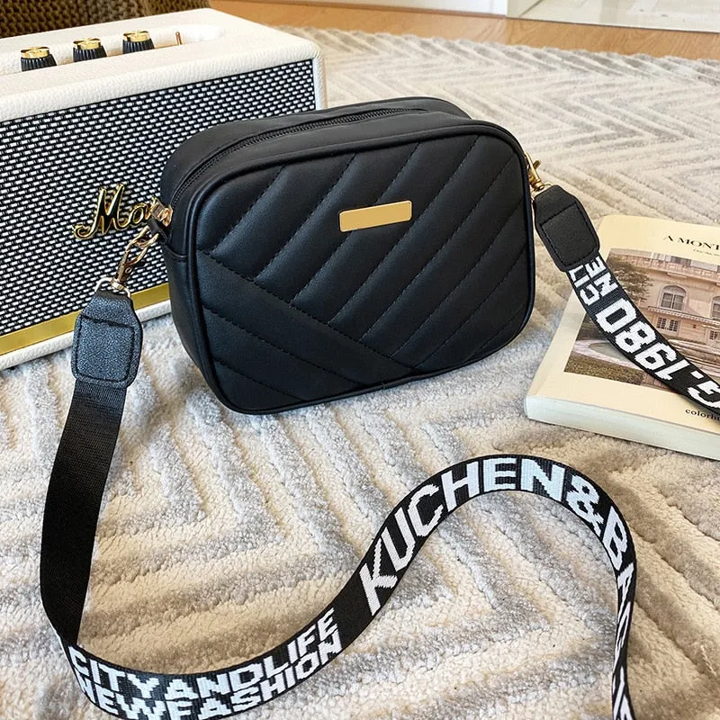 Fashion Solid Color Crossbody Bags