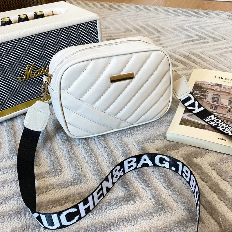 Fashion Solid Color Crossbody Bags