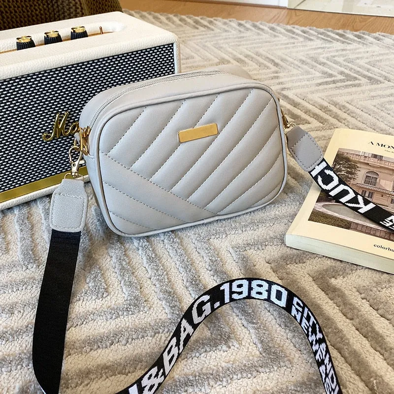Fashion Solid Color Crossbody Bags
