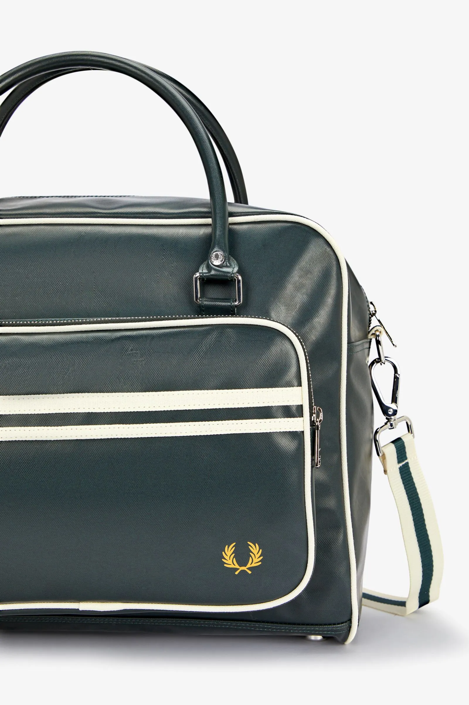 Fred Perry Classic Holdall Night Green / Ecru