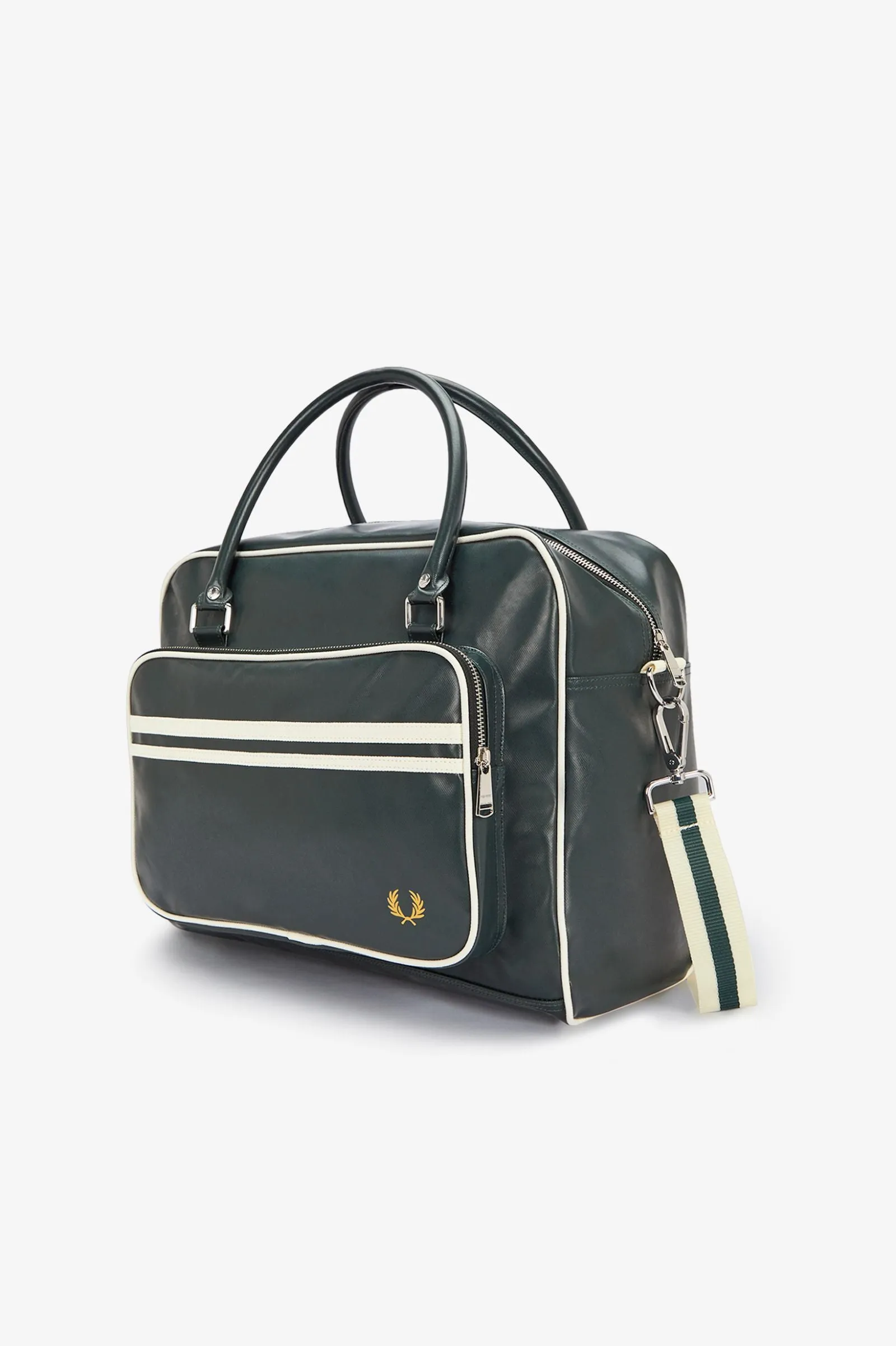 Fred Perry Classic Holdall Night Green / Ecru