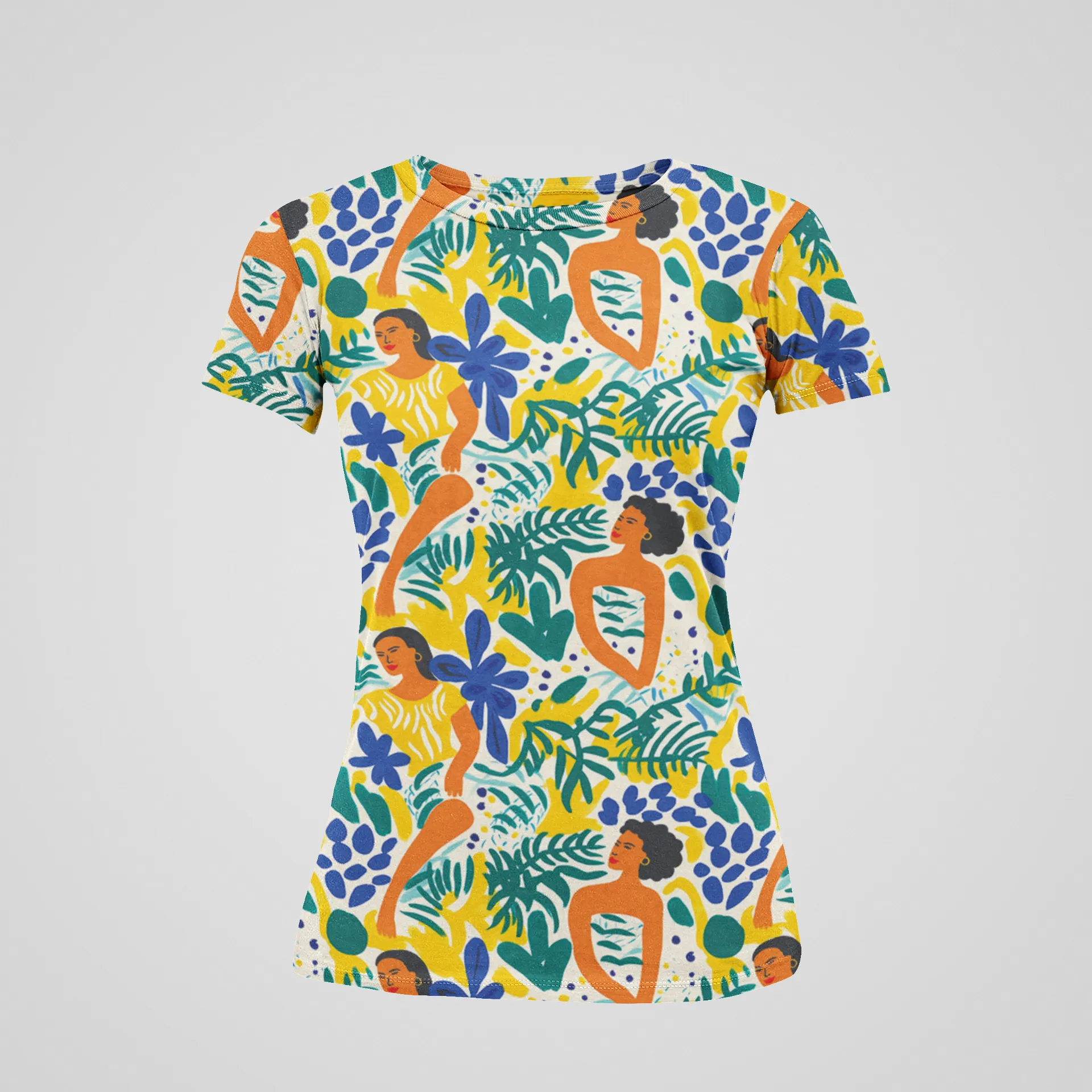 Fresh & Stylish Floral Women's Printed Tee