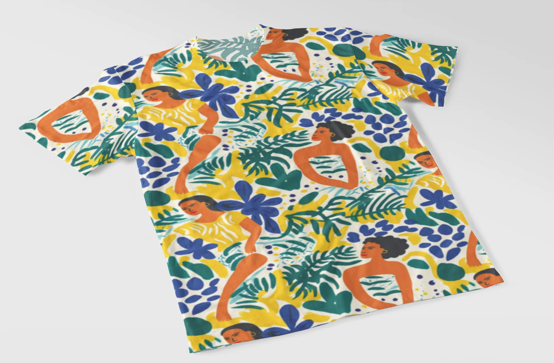 Fresh & Stylish Floral Women's Printed Tee