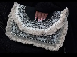 Henna Bohemian Crossbody Clutch
