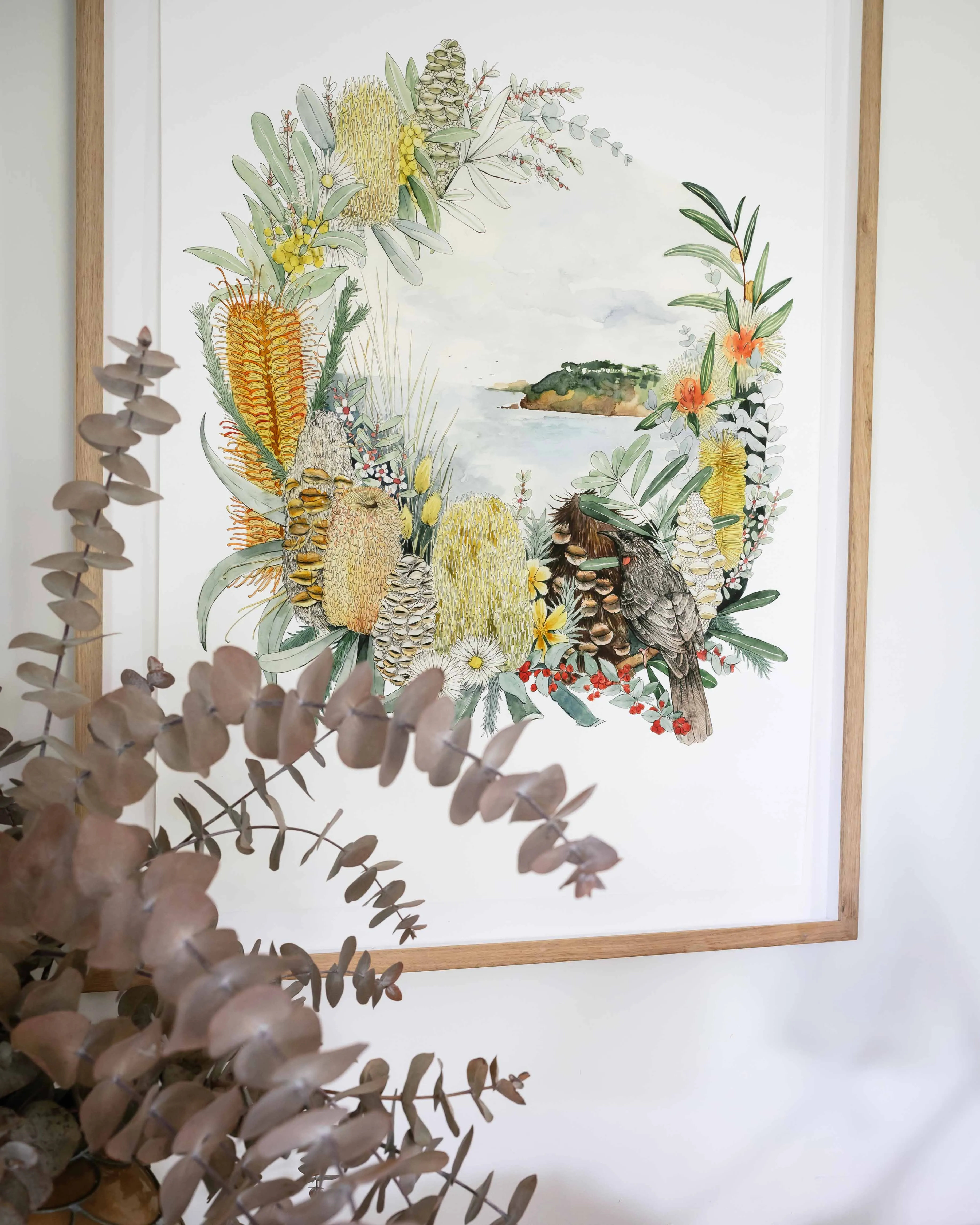 Home Safe Giclée Print
