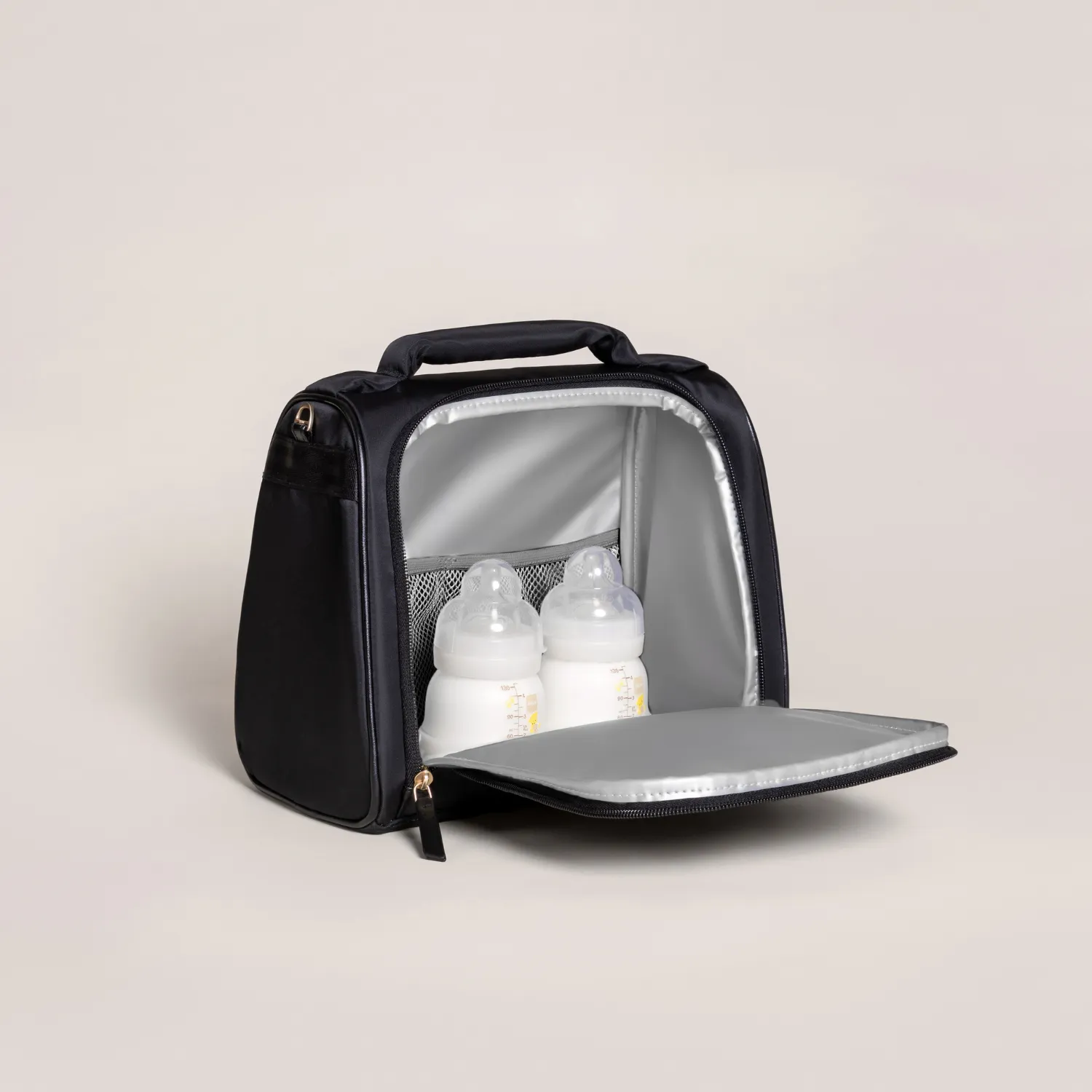 Jujube Insulated Bottle Bag | Black