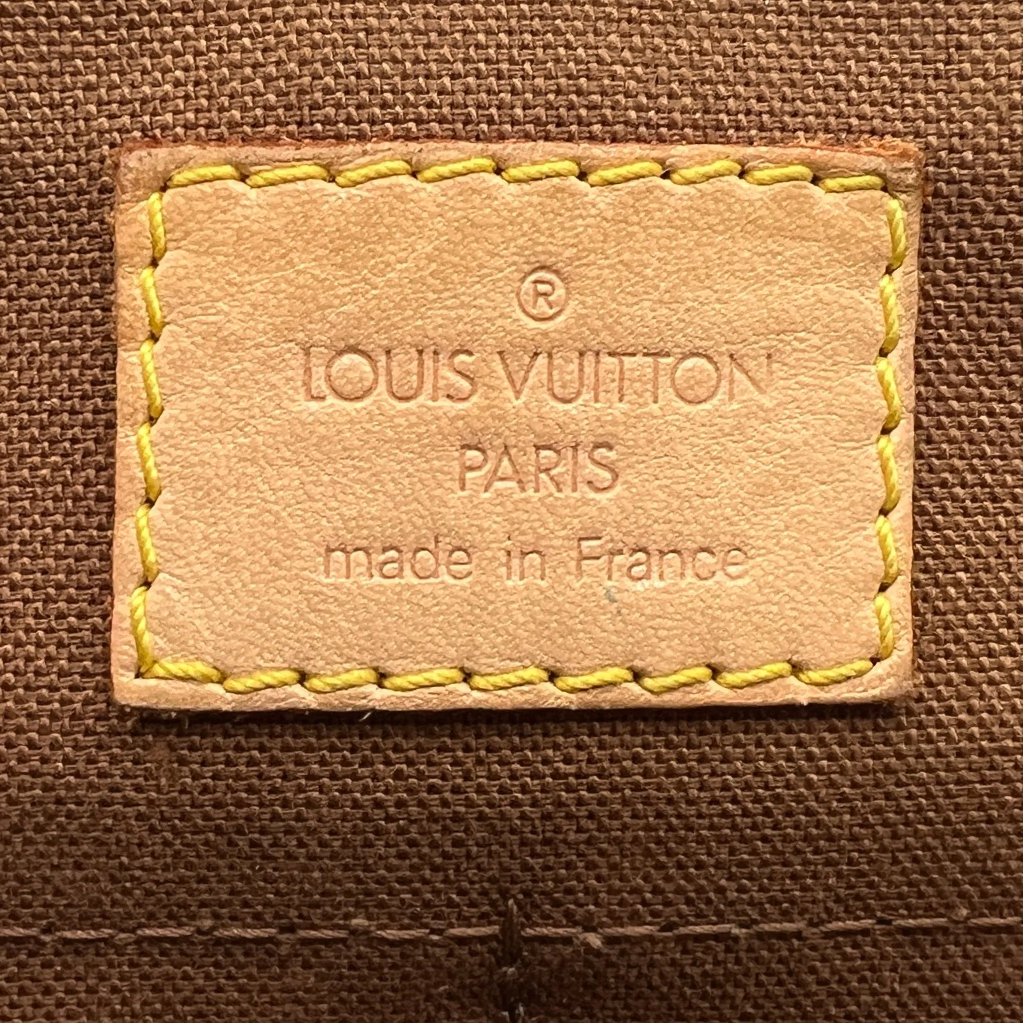 Louis Vuitton Vintage Popincourt Monogram Coated Canvas & Leather Crossbody Bag