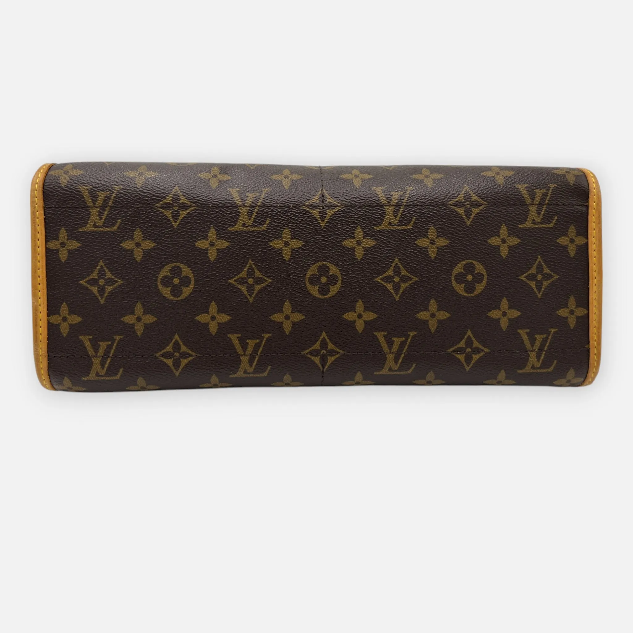 Louis Vuitton Vintage Popincourt Monogram Coated Canvas & Leather Crossbody Bag