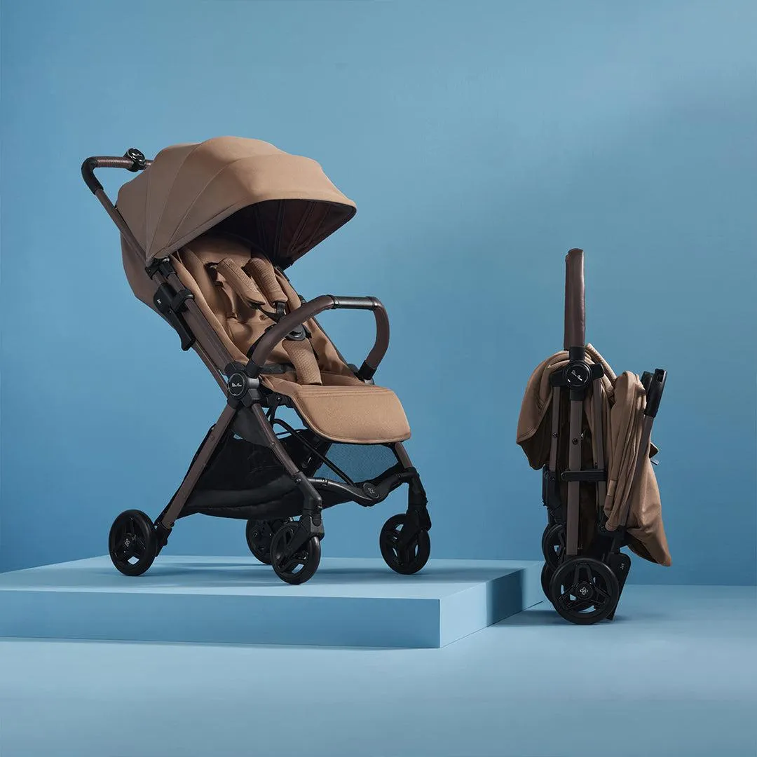 Silver Cross Jet 5 Pushchair - Cinnamon