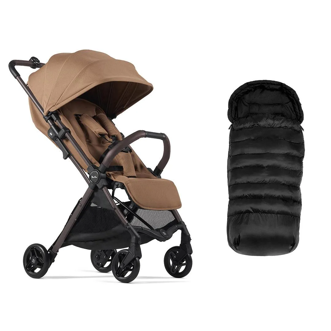 Silver Cross Jet 5 Pushchair - Cinnamon