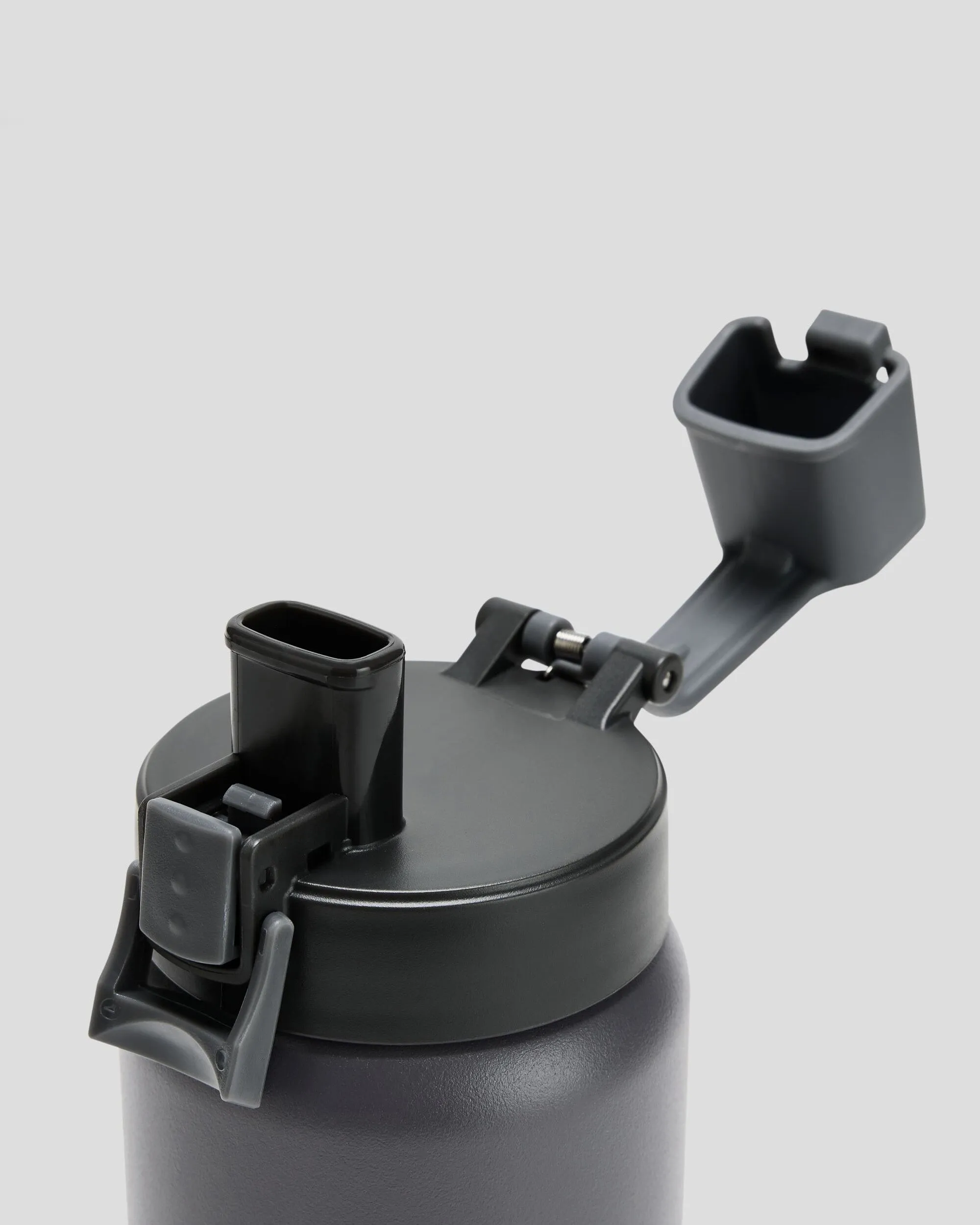 Sip Mouth Insulated Drink Bottle - 600 ml - Black Stingray