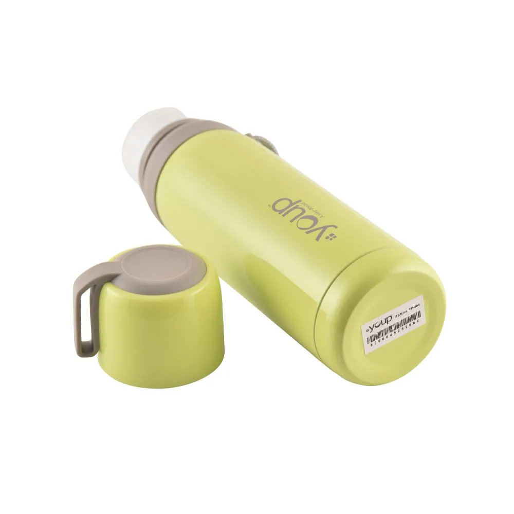 Youp Thermosteel Insulated Lemon Green Color Bottle Yp504 - 500 Ml